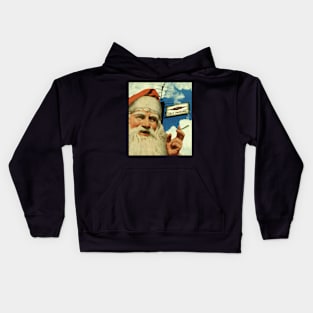 The one where santa got away Kids Hoodie